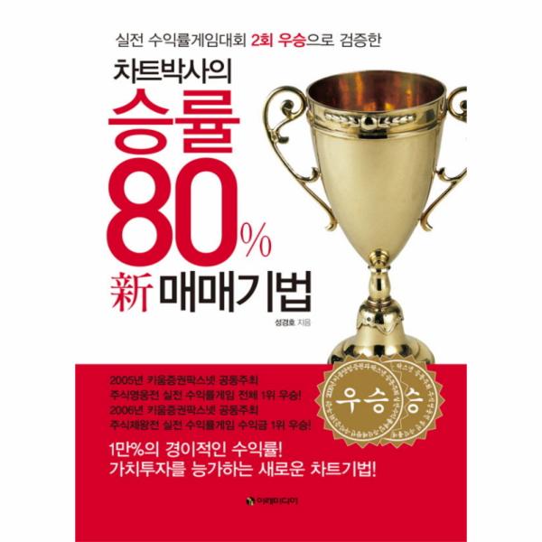 (주)이레미디어 차트박사의 승률 80% 신 매매기법 실전 수익률게임대회 2회 우승으로 검증한