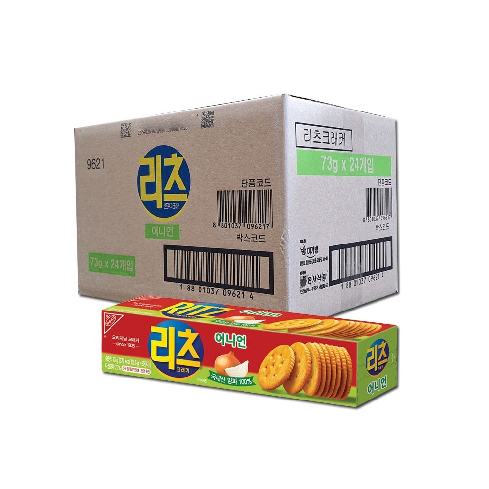 리츠 크래커 어니언 73g x 24개(1박스)