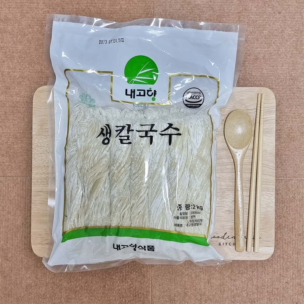 5분마켓 내고향 생칼국수 닭칼국수 2KG