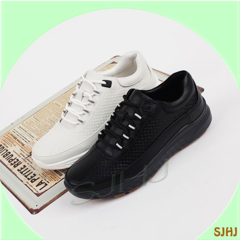 HOMME MAGIC H-145 시티 디자인 모던 컴포트 남성 스니커즈/블랙 화이트/극강의 편안함 세련된 디자인 매력 가득