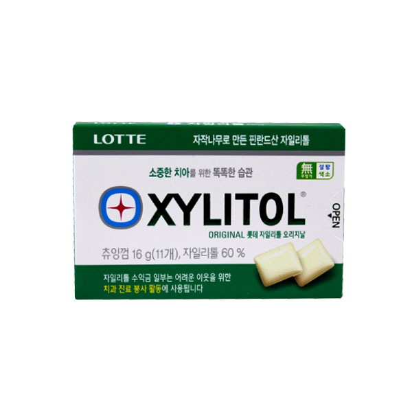 롯데웰푸드 롯데 자일리톨 오리지날 츄잉껌 16gX12갑입 볼