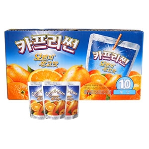 [온누리상품] 농심 카프리썬 오렌지 망고맛 200mlX10개입