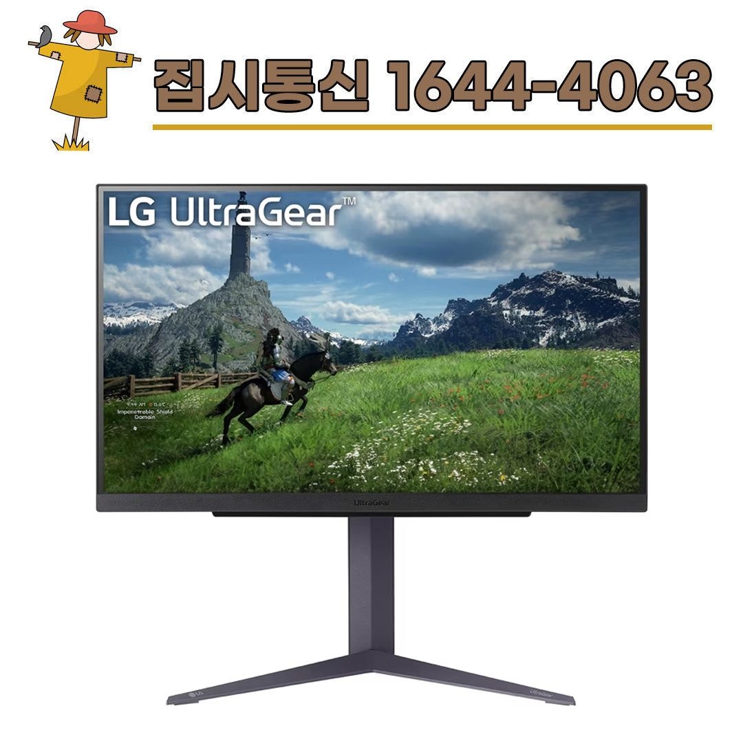 LG전자 [KT/LG/SK] 인터넷+TV 가입시 LG 울트라기어 게이밍모니터 68.4cm 27GS85Q
