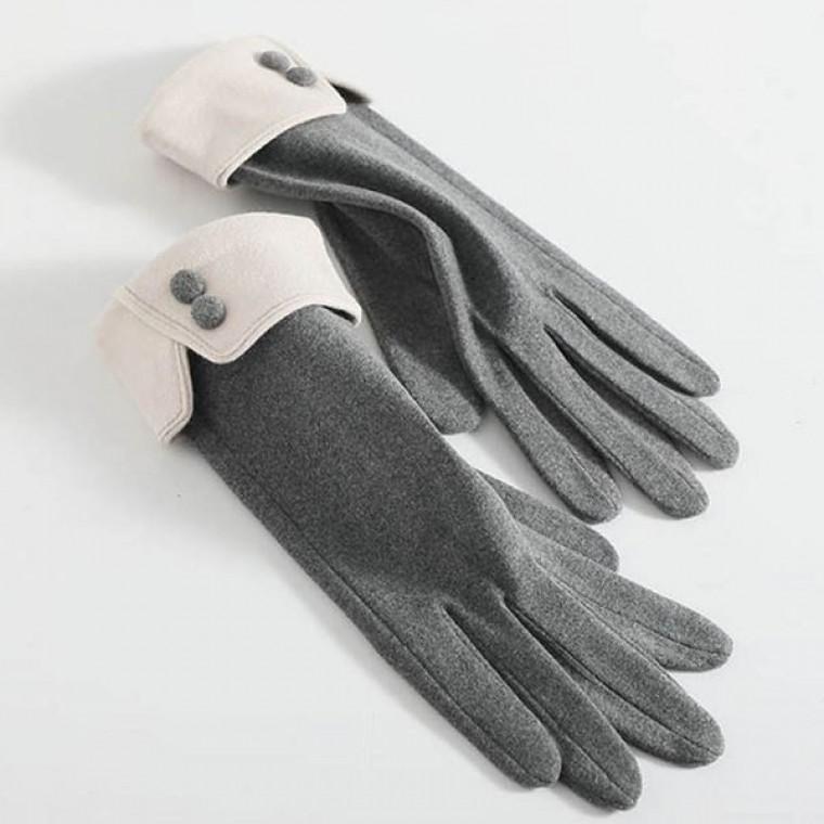 보호 손 운전자 운전장갑 여자장갑 버튼 터치장갑 겨울장갑 겨울철 여성 여성장갑 예쁜장갑 따듯한 보아퍼