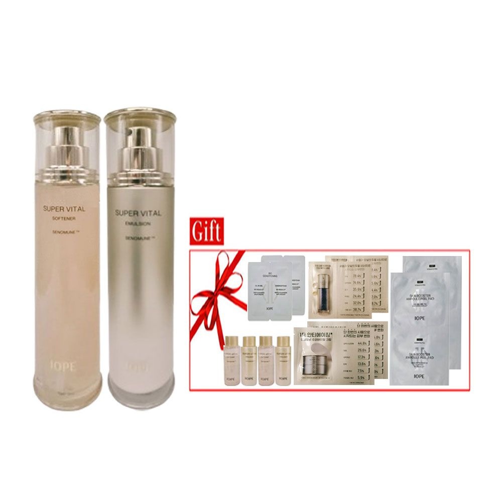 아이오페 슈퍼바이탈 소프너 150ml / 에멀젼 150ml 2종 단품세트 NEW 6세대 신형