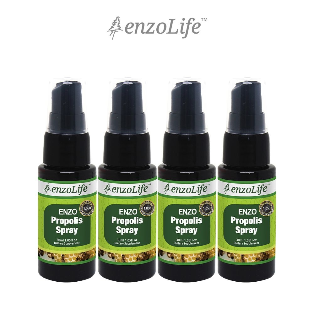 [해외] 뉴질랜드 엔조라이프 프로폴리스 ENZO PROPOLIS SPRAY 30ML 4개
