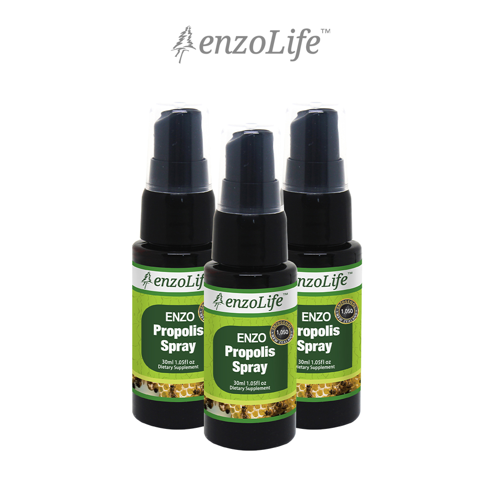[해외] 뉴질랜드 엔조라이프 프로폴리스 ENZO PROPOLIS SPRAY 30ML 3개