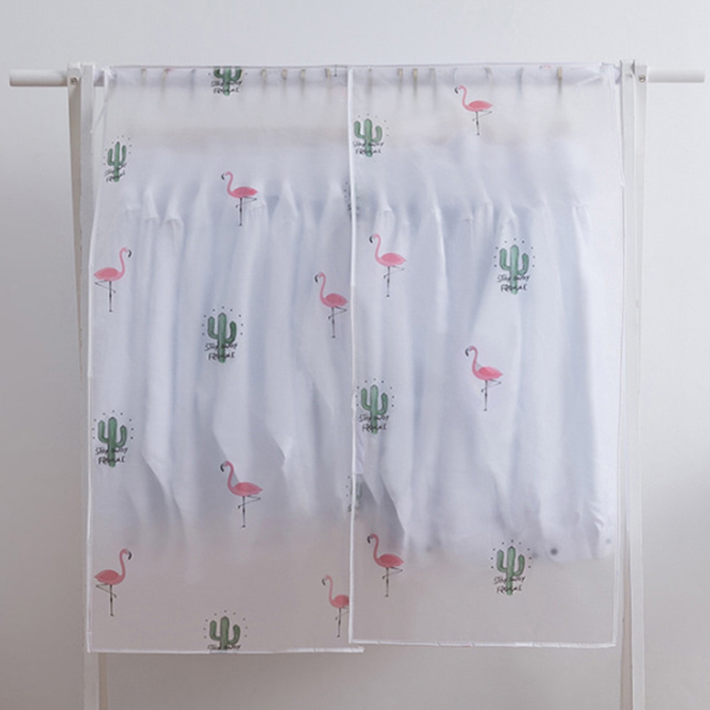 [오늘출발] PEVA 반투명 행거커버 가림막 행거옷가리개 비닐커튼 먼지제거 2개세트