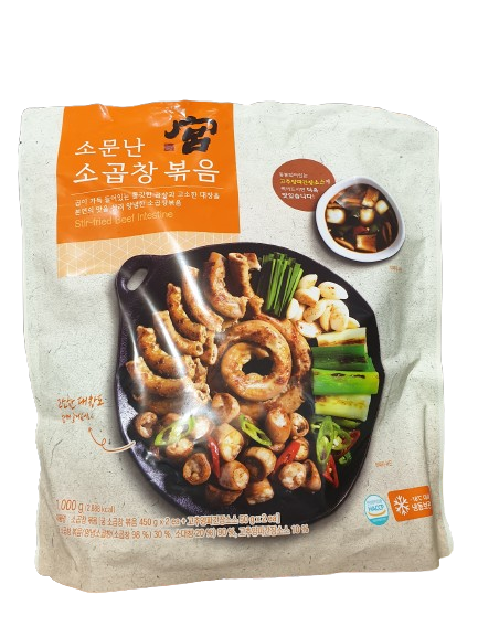 (주)견우마을 궁 소문난 소곱창 대창 볶음 1kg(아이스박스배송)