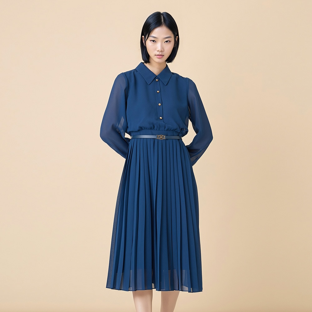 린 [린]쿨퍼비 플리츠 원피스 LGOPOD9600