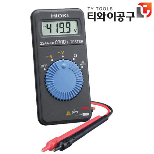 히오키 3244-60 포켓형 검전기 디지털테스터 히오끼 계측기 검측기