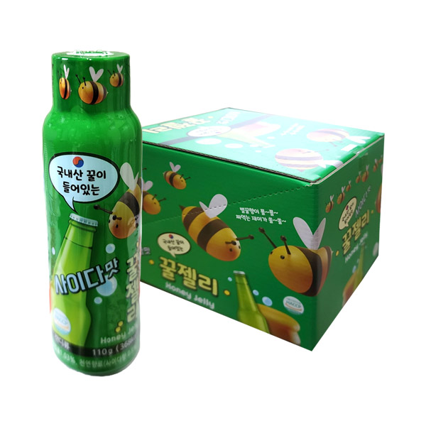 [오늘출발] (무)꿀젤리 사이다맛110gX12입