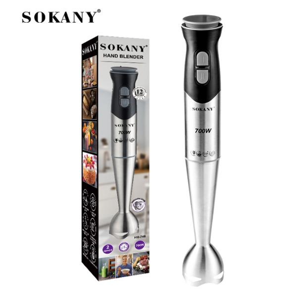 [해외] SOKANY 핸드형 전동 블랜더 가성비 주방용 믹서기이유식 조리도구 700W