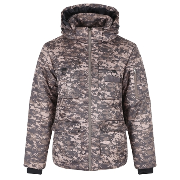 남자 겨울 밀리터리 멀티포켓 하이넥 패딩 YB-JUP-JKS-360R...