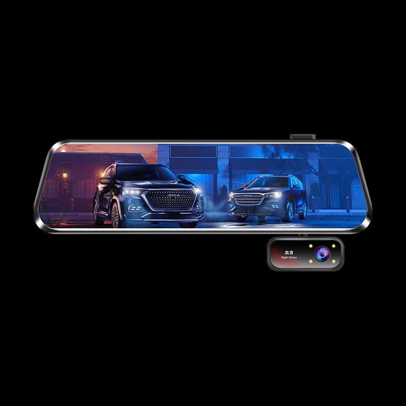 [해외] 고화질 2채널 룸미러 블랙박스 가성비 1080p 슈퍼 야간 비전 세단 SUV 트럭 백미러