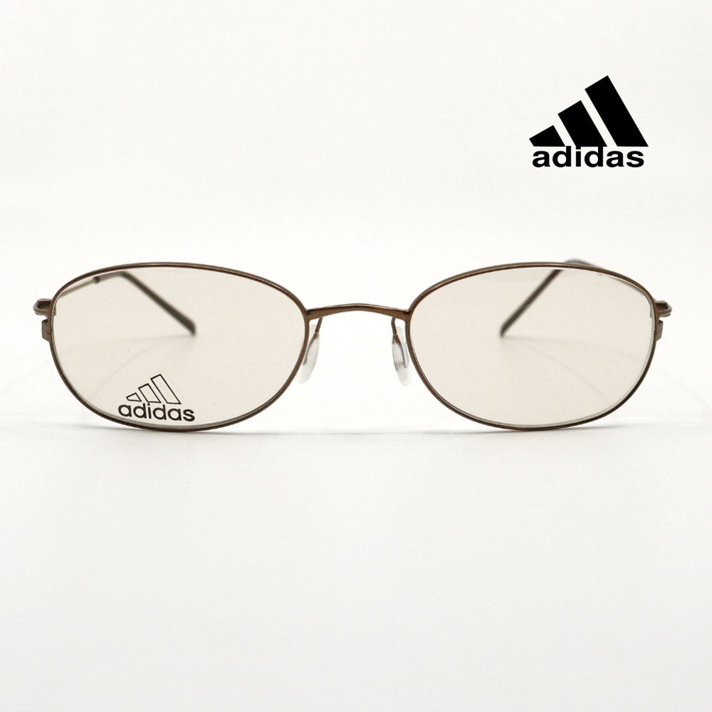 실루엣 아디다스 아이웨어 아디다스 초경량10g A864-6052 티탄 메탈 고도근시 돋보기 가벼운 안경테 - 브론즈