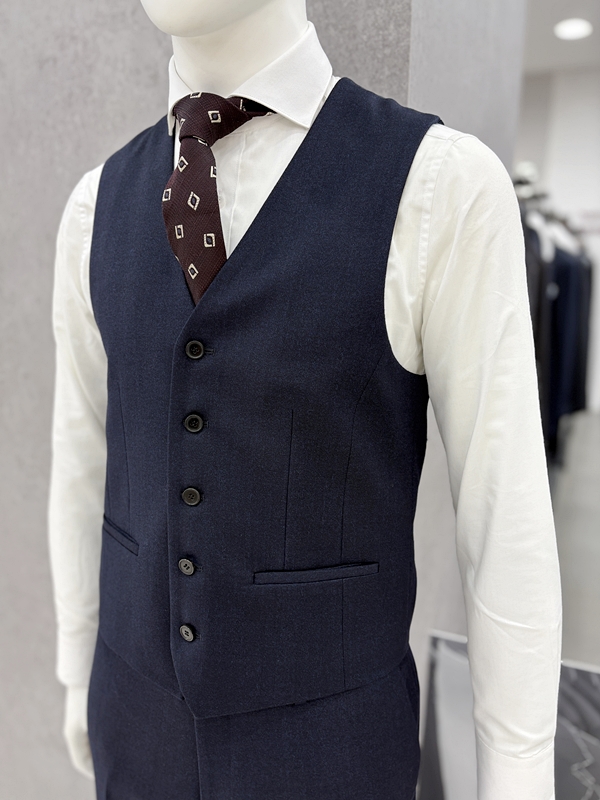 트루젠 [모다아울렛][트루젠]남자 가을겨울 울 캐시미어 98% 네이비 정장 양복 조끼 베스트 DW9390_JK 전주김제점