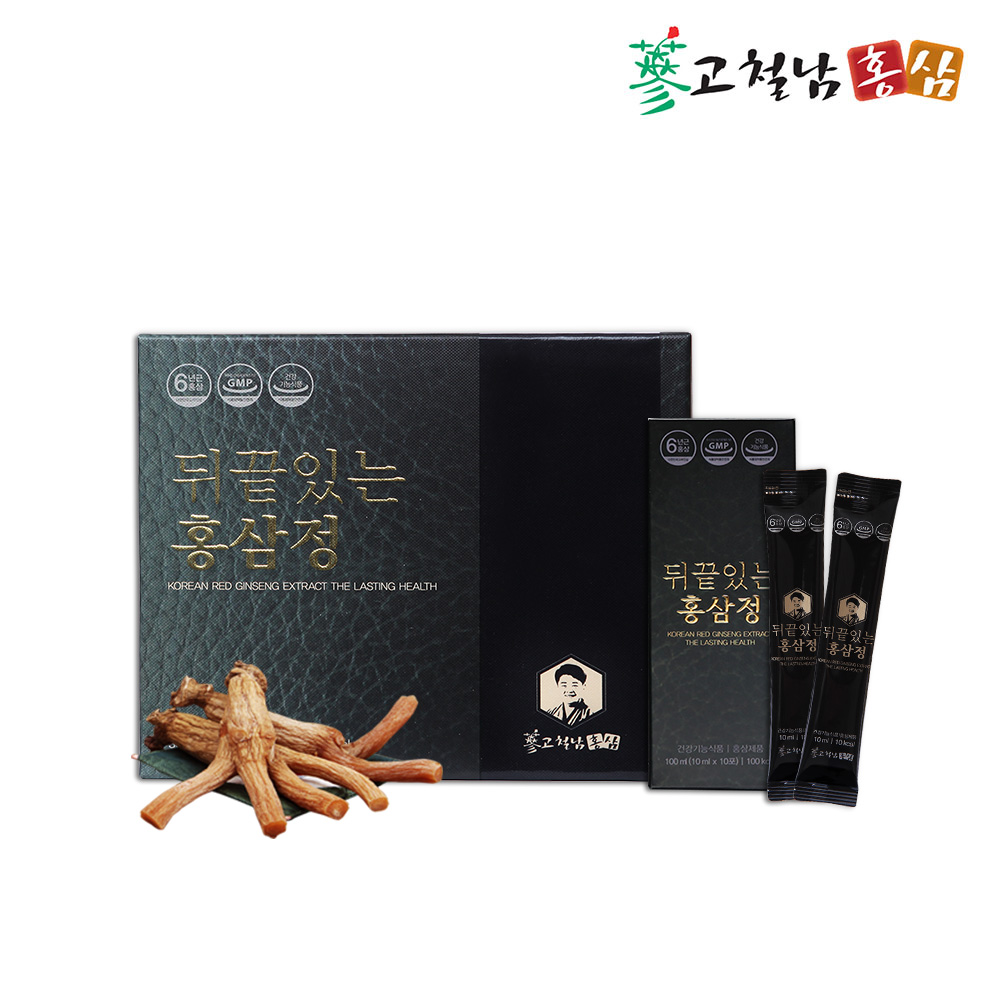 [롯데백화점] 고철남홍삼 프리미엄 6년근 홍삼스틱 뒤끝있는 홍삼정 10ml(30포) / 짜먹는홍삼정 LE1212290934
