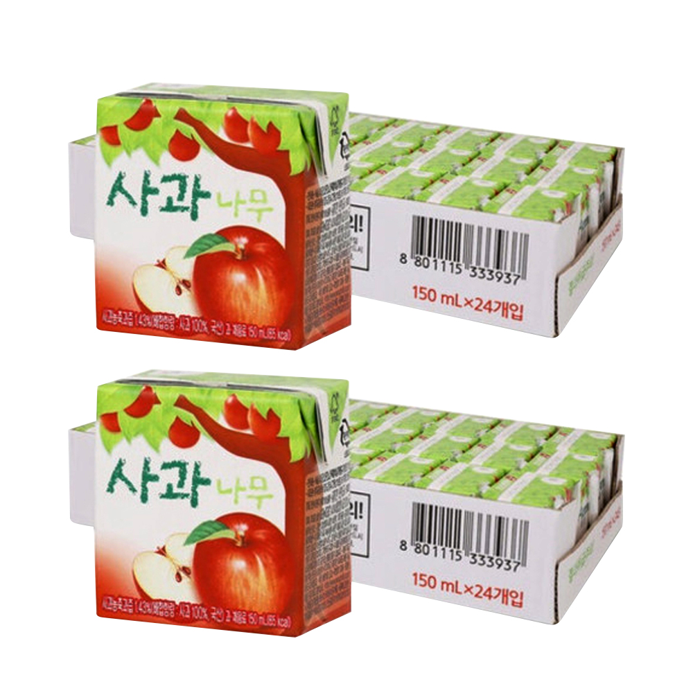 서울우유 사과나무150mlx48개