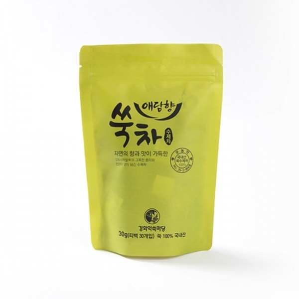 자연애 애담향 쑥차(그린백)(1gx25ea)