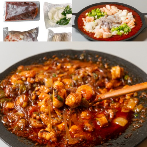 자체제작 낙곱새 밀키트 850g 곱창전골 대구 부산 국민 이찾는 낙곱세 낙지 새우 곱창 사리