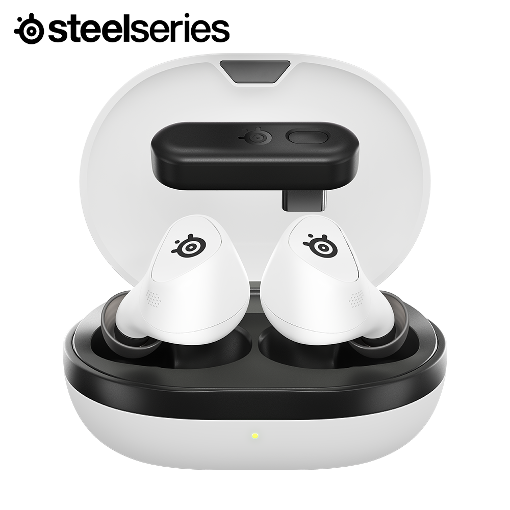 스틸시리즈 Arctis GameBuds White 무선 게이밍 이어폰