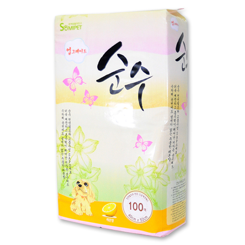 순수 패드 400매/100매x4개