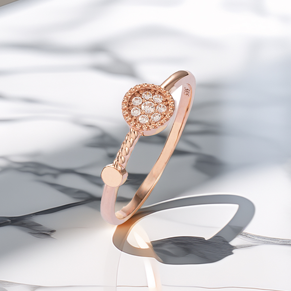 (주)엘렌쥬얼리 엘렌쥬얼리 14k 코넬리아 미스 링 반지