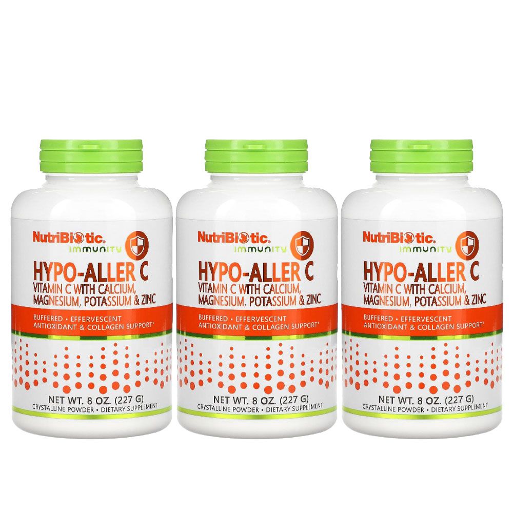 마그네슘 비타민C 및 칼슘 마그네슘 칼륨 아연 227g(8oz) 효능 추천 3병