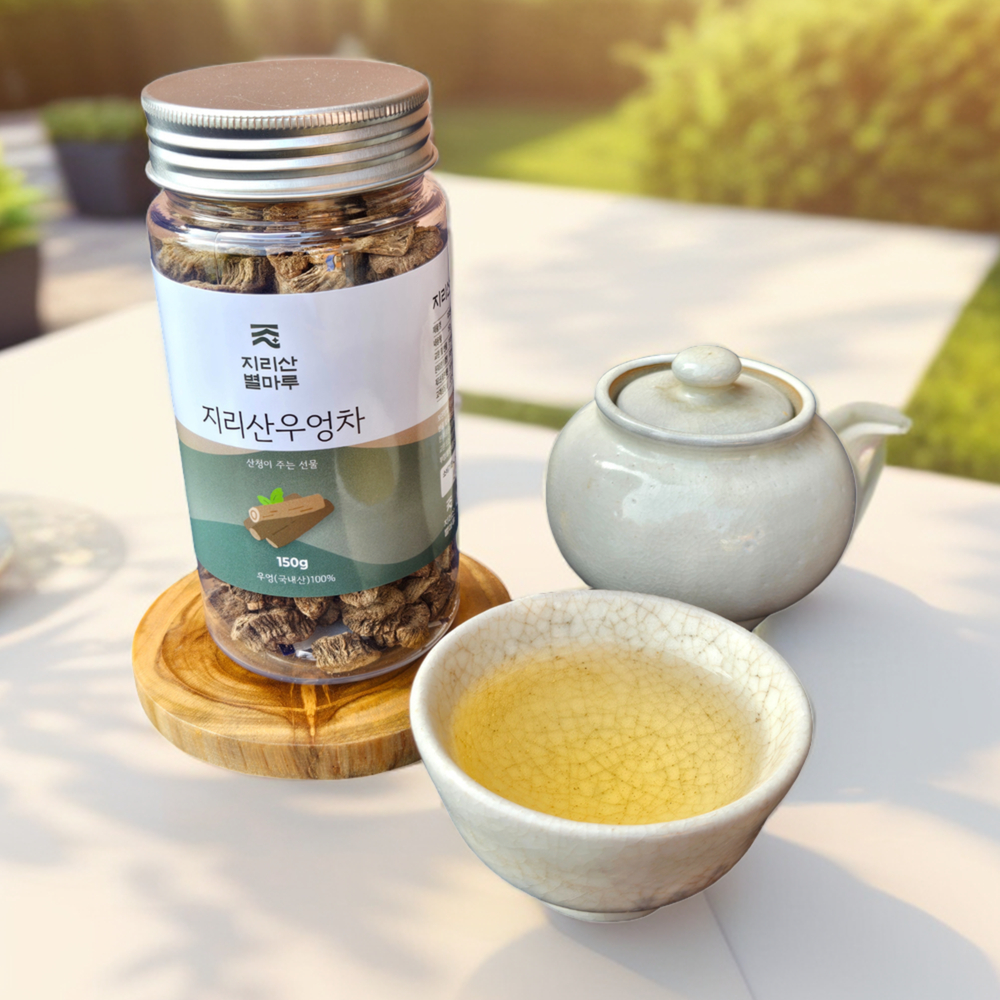지리산별마루 우엉차 150g 단품 지리산 우엉 말린우엉차 볶아만든 우엉 차