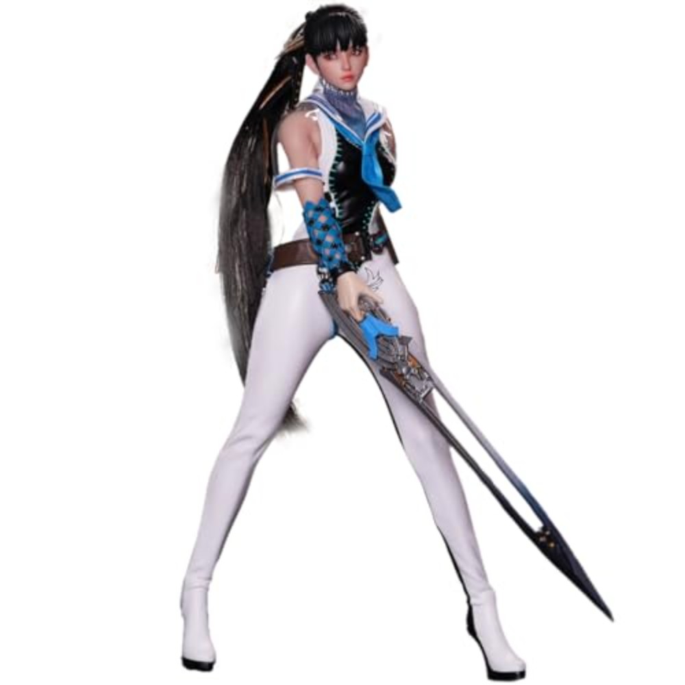 [해외] 하이플레이 PLAY TOY 星刃 騰空小隊 스텔라 블레이드 이브 P025A 6분의1 도장 완료 액션 피규어 300mm