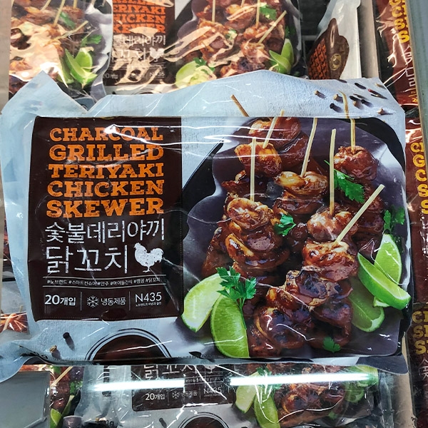 스카이푸드 숯불데리야끼 닭꼬치 800g