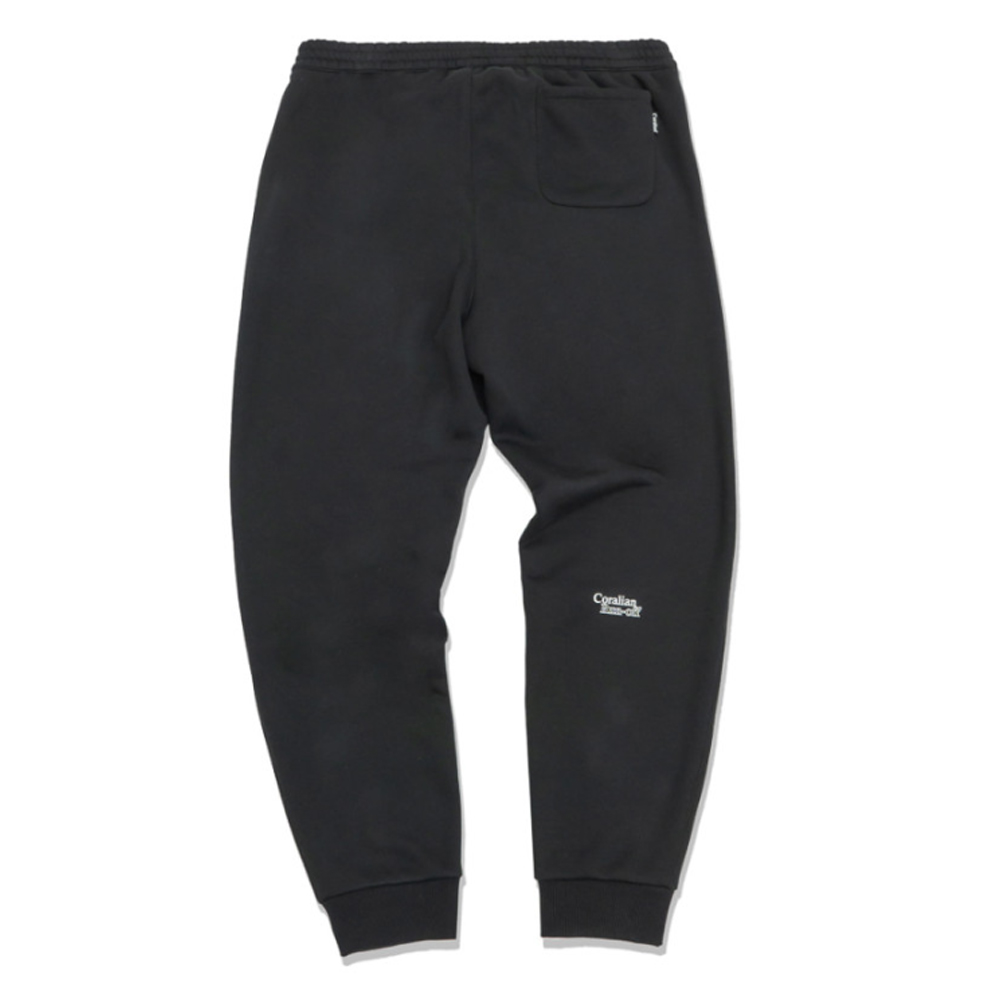 코랄리안  배드민턴 빅로고 기모 트레이닝 조거 팬츠 긴바지 CNP-C8057