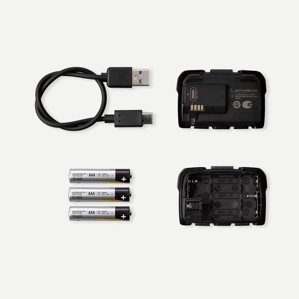 DECATHLON 데카트론 등산 트레킹 러닝 충전식 헤드 램프 600루멘 V3 HL900