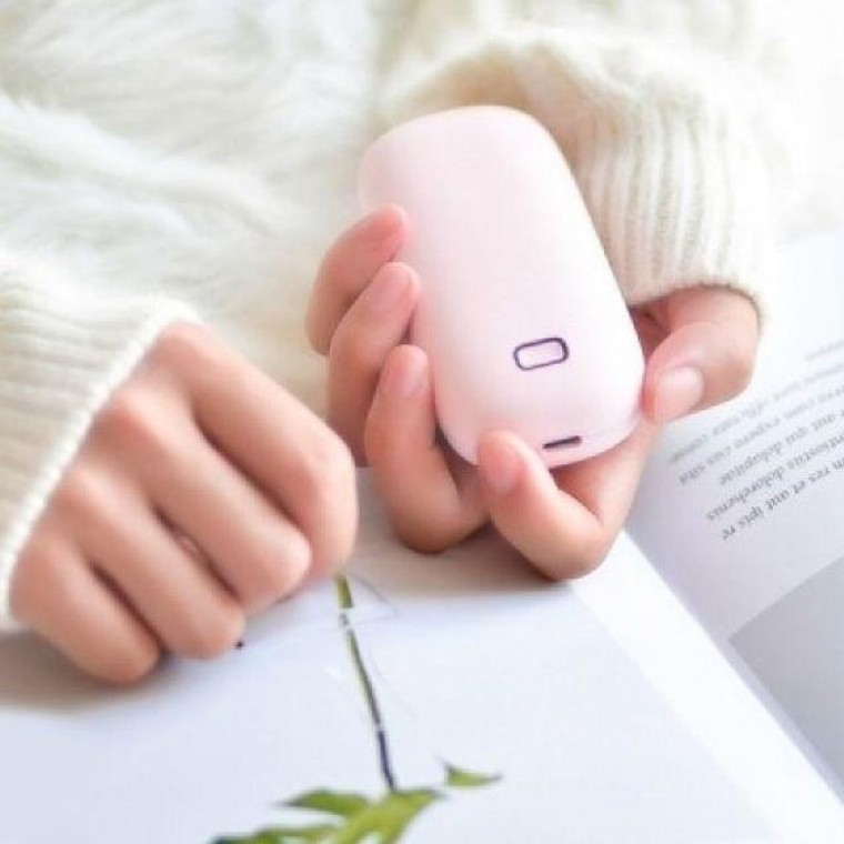 사각비누 4000mAh USB충전 휴대용 보조배터리 손난로 usb 핫팩 파우어뱅크