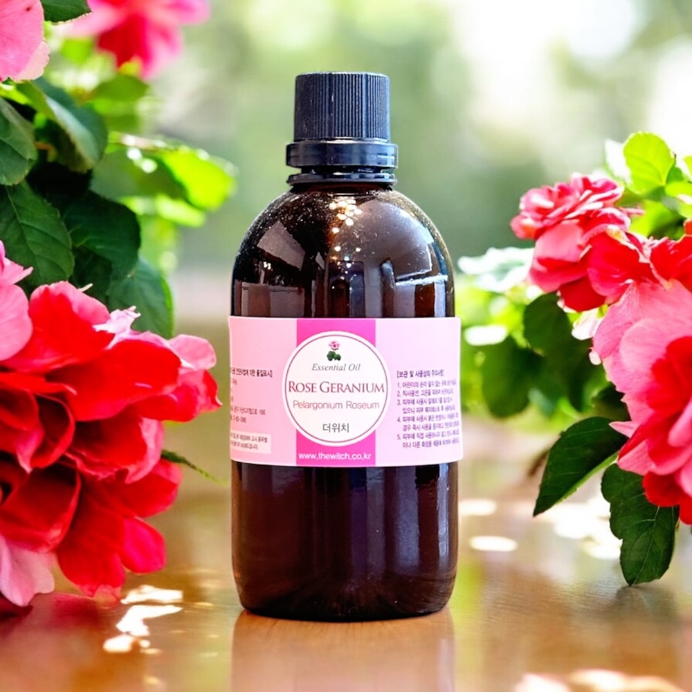로즈제라늄오일 100ml 펠라르고니움 로세움잎오일 Pelargonium Roseum Leaf Oil