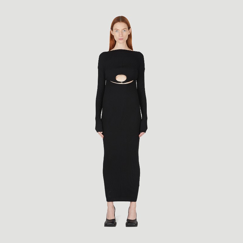 WYNN HAMLYN 윈햄린 컷아웃 모티브 원피스 WH0230KN000