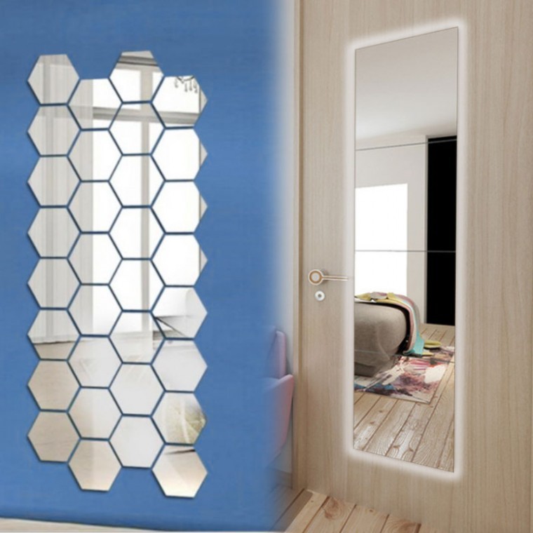 아크릴 거울(육각 사각)