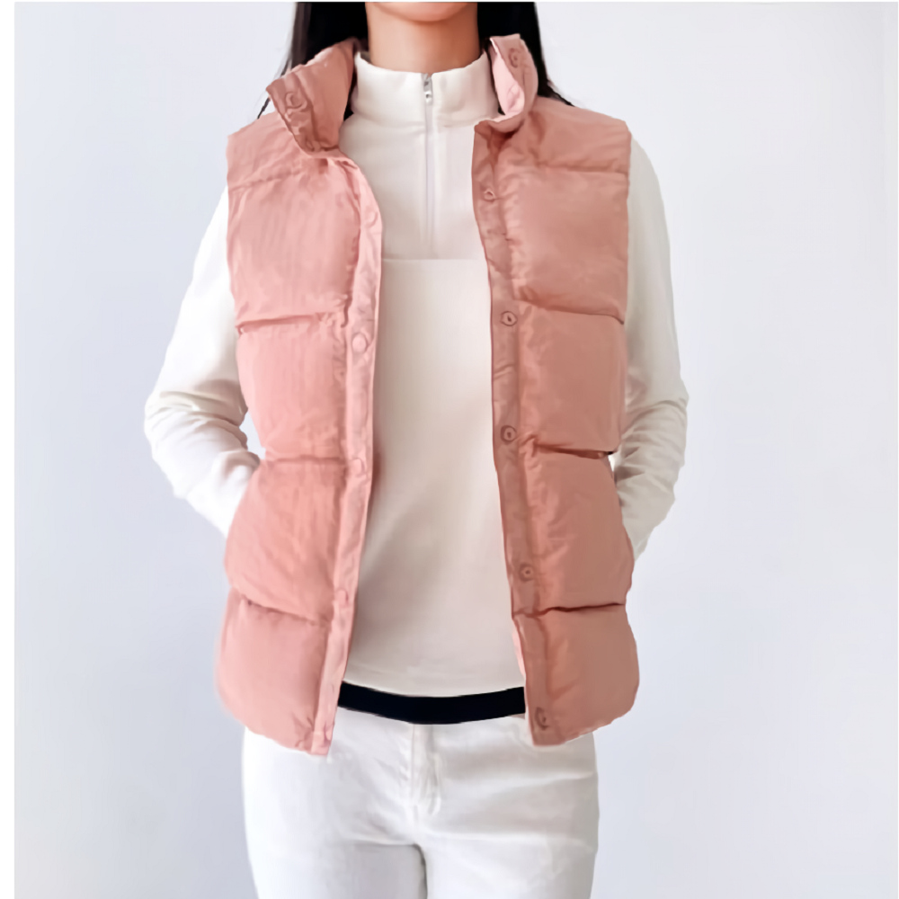 여자 스포츠 골프패딩조끼 가벼운 겨울 크롭패딩 하프 베스트 컴포트스타일 4colors 찜하기 공유하기