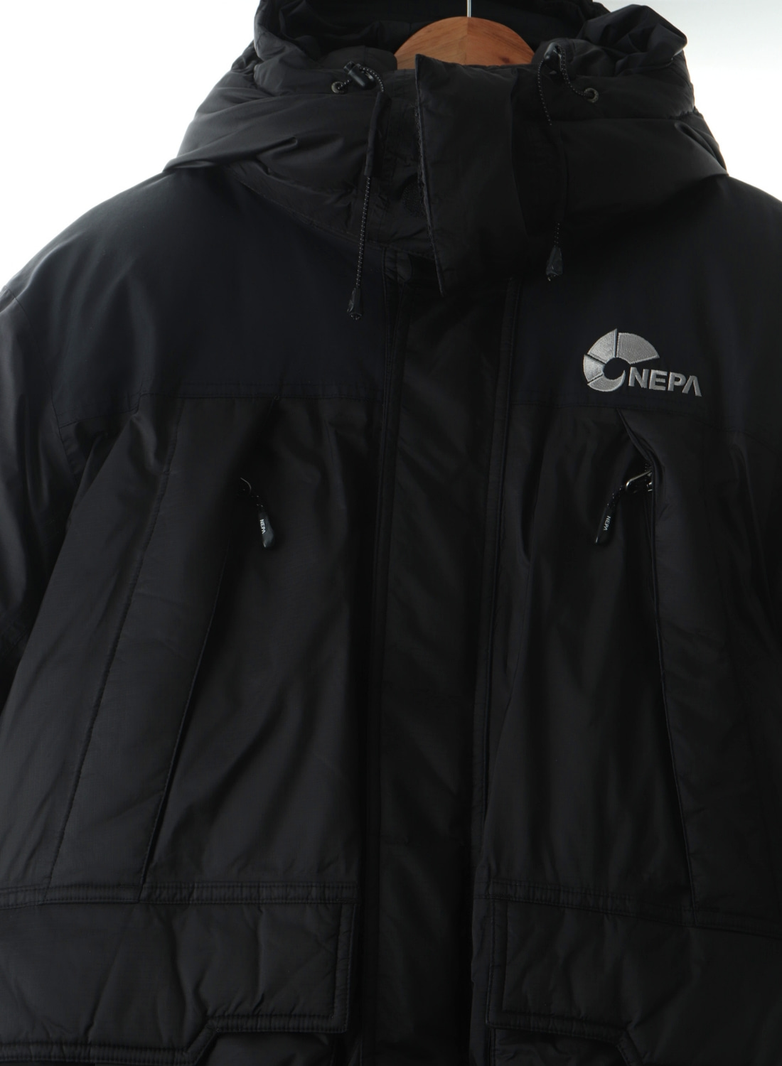 (M)네파 패딩 점퍼자켓 대장급 블랙 구스다운48