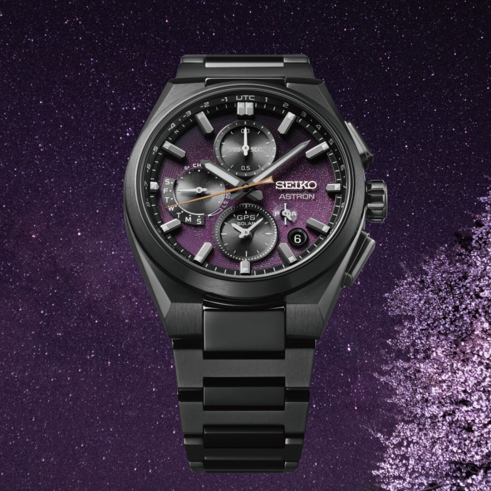 세이코 아스트론 넥스터 남성 티타늄 손목시계 Starry Sky 2025년 모델 세계 한정