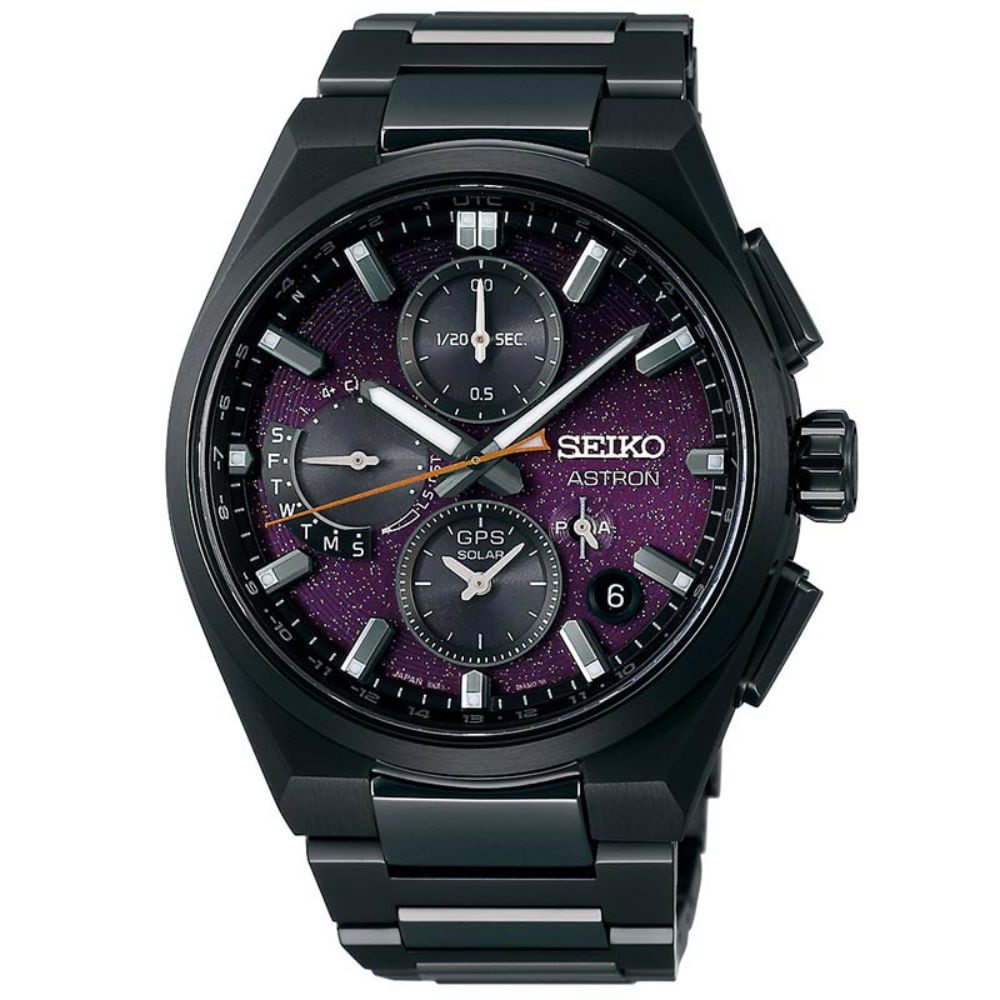 세이코 아스트론 넥스터 남성 티타늄 손목시계 Starry Sky 2025년 모델 세계 한정
