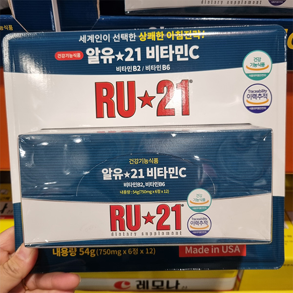 RU21 비타민C 750mg x 72정