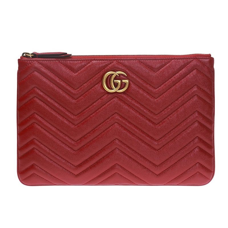 구찌 GUCCI GG 마몽트 클러치 525541 6438 금장