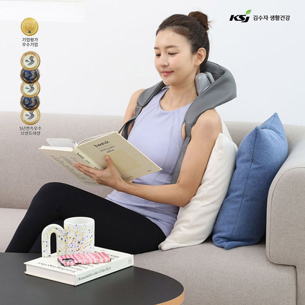 [김수자] 무선 핸즈프리 목어깨마사지기 KSJ-0800