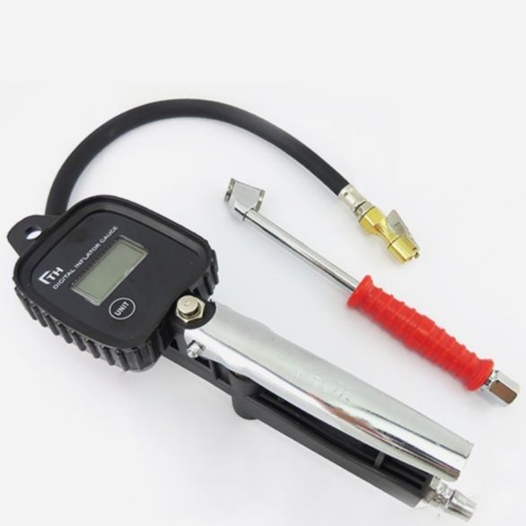 [협력사]디지털 타이어 팽창기 압력 체크 측정기 공압 공기주입기 공압식 주입기 차량용 자동차