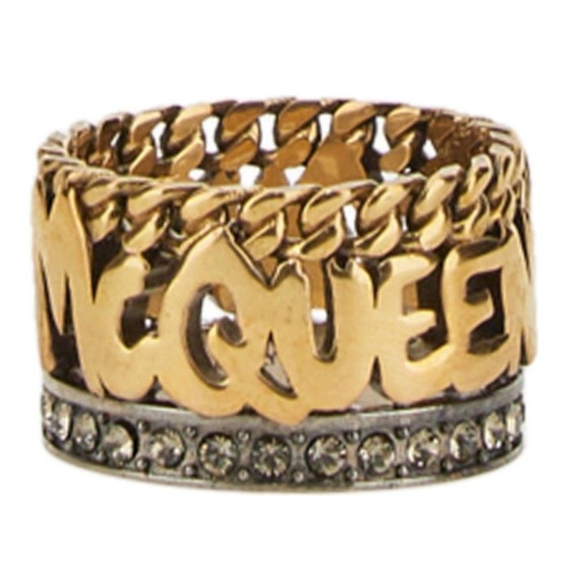 ALEXANDER MCQUEEN 알렉산더 맥퀸 알렉산더맥퀸 그래피티 링 734763_J160T7286