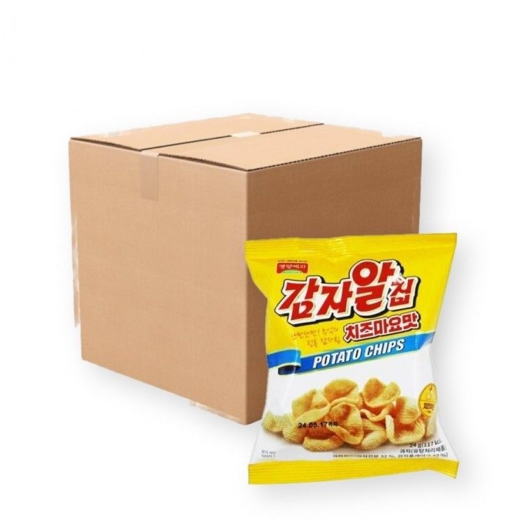 영양제과(주) 감자 알칩 치즈마요맛 매콤한 볶음 고추장 맛 40봉 1박스 택1