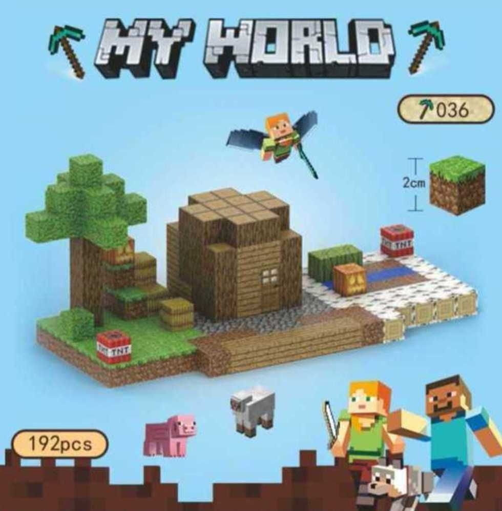 자석조립블록 마인크래프트인형 피규어 마그네틱블럭