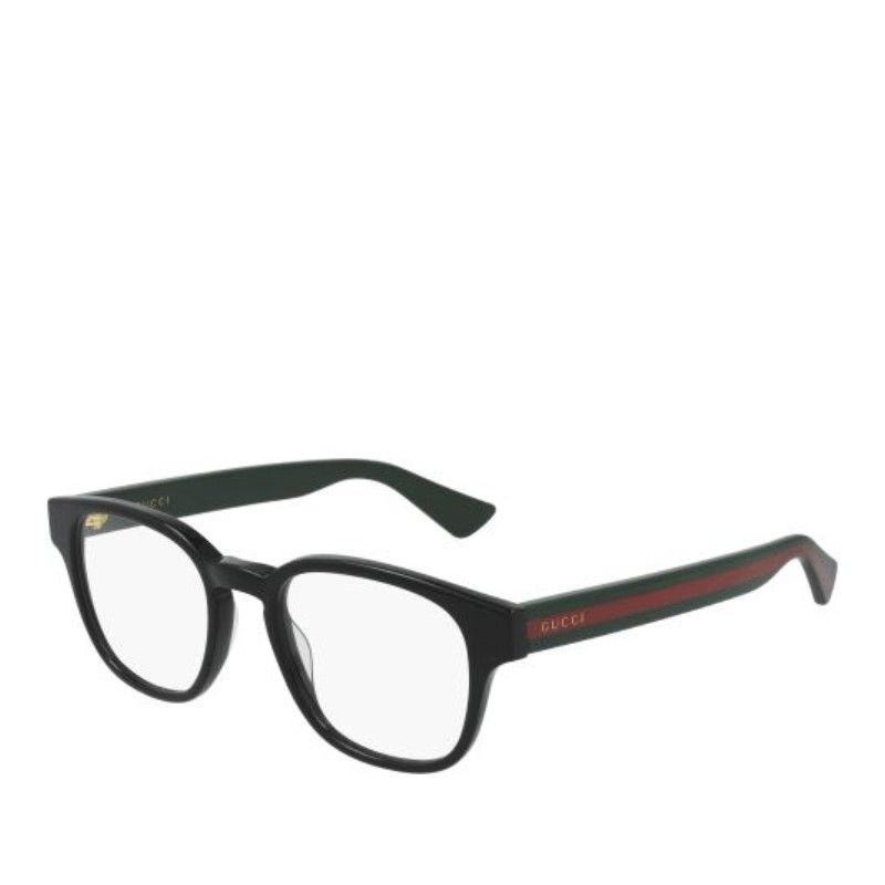 구찌 남성 안경테 GG0927O 001 BLACK GREEN TRANSPARE 49